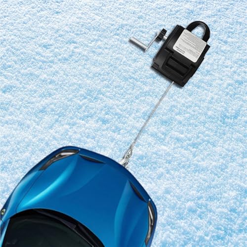 Polipasto eléctrico 300W, fuerza 2000 lbs, control remoto portátil miniatura 6