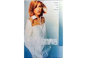 Unveiling Timeless Beauty with the 1999 Madonna Calendar