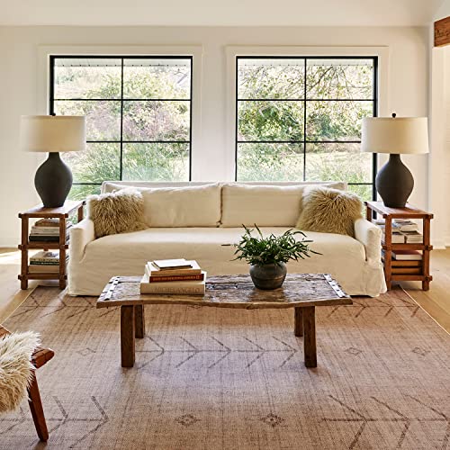 Rugs Usa X Lauren Liess Lori Arrow Easy Jute Machine Washable Area Rug, 5' X 8', Natural #TOP8