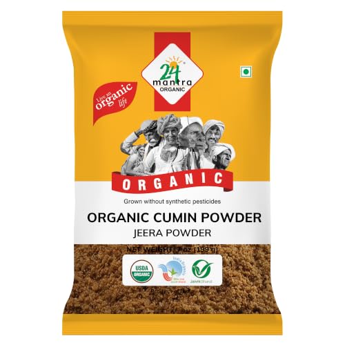 Image of 24 Mantra Organic Cumin Powder /Zeera Powder /Jeelakarra - 100gms | Pack of 1 | 100% Organic | Chemical Free & Pesticides Free | Unadulterated | Rich & Strong Flavour
