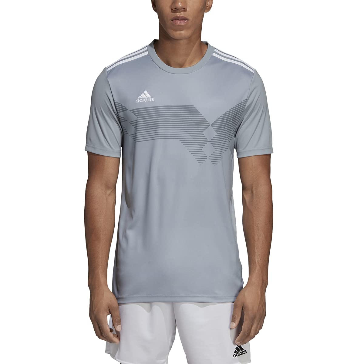 Maillot adidas Campeon 19 gris pour homme taille S