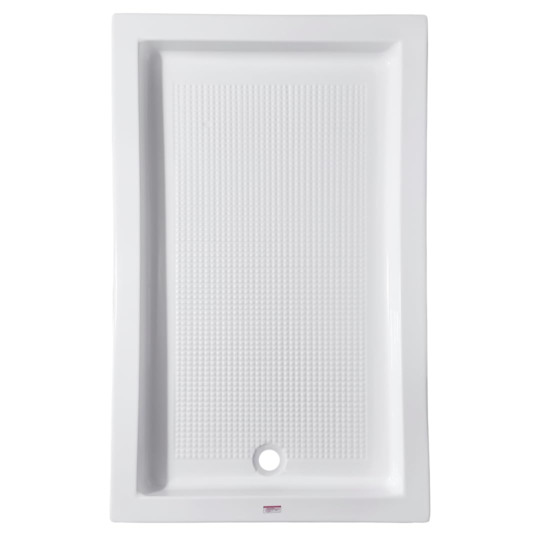 MADONNA Inspiron 6x3 Feet Acrylic Shower Tray - White-image-31