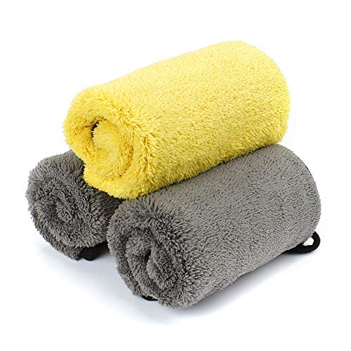 WORKPRO Microvezeldoeken, poetsdoek, professionele poetsdoek, droogdoek, 800 g/m², microvezel-reinigingsdoek, 30 x 30 cm… - Image 3