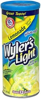 Wyler's Light Soft Drink Mix, Lemonade, 3.13-Ounce Canister (Pack of 6)