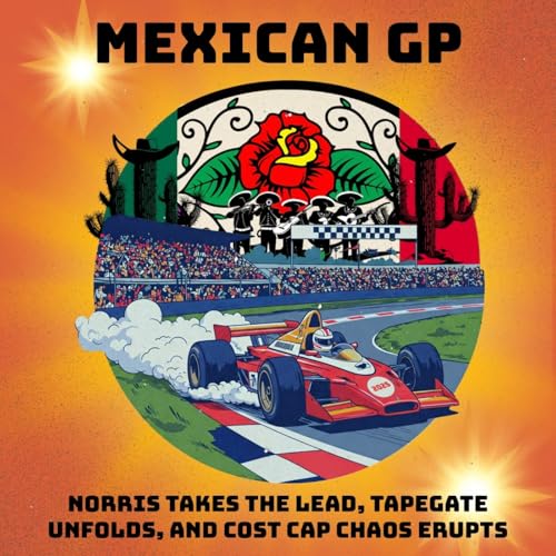 Page de couverture de Mexico GP: Norris Takes the Lead, Bearman Shines, Tapegate Unfolds, and Cost Cap Chaos Erupts