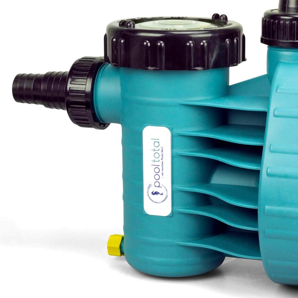 Aqua Plus 11 POOL Total Edition - 11 m³/h Leistung für Pools bis 50.000 l Wasserinhalt - Selbstansaugend Salzwasserbeständig Laufruhig Servicefreundlich Verschleißarm