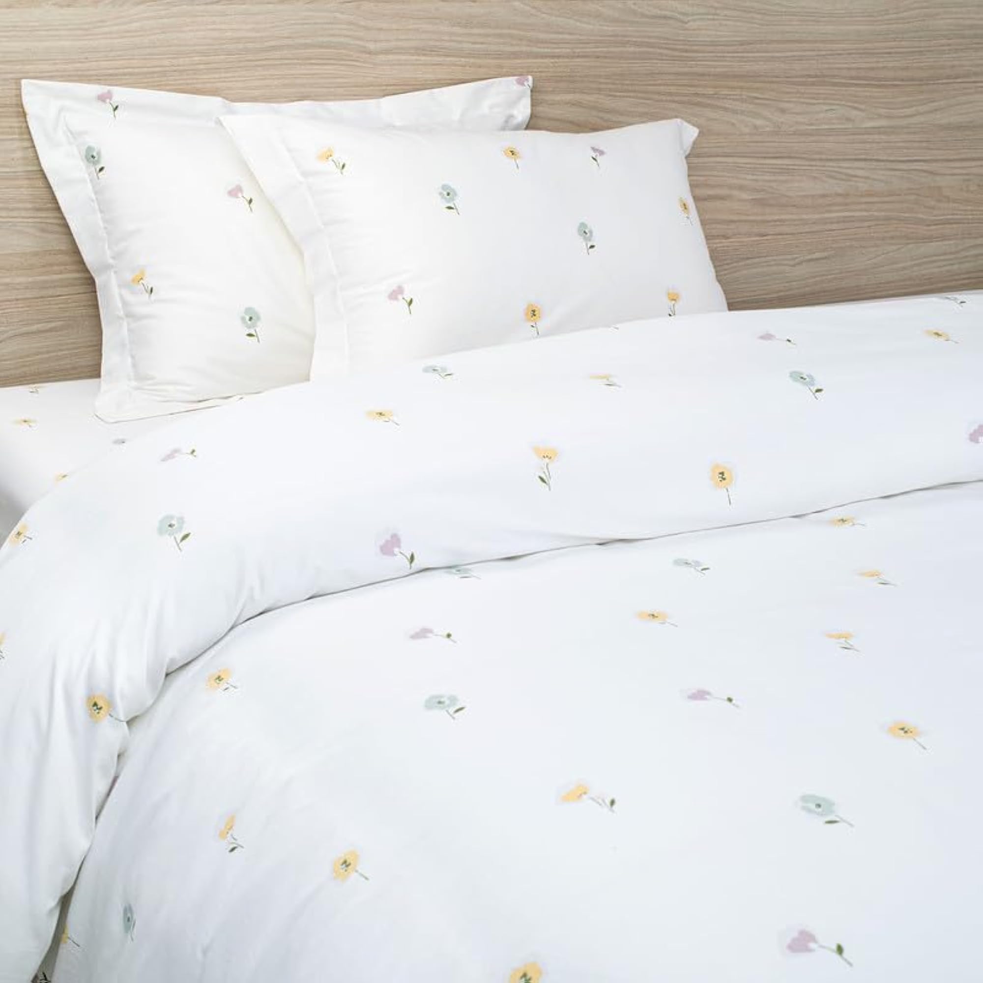 400 TC 100% Cotton Single Bedsheet Set, Soft Breathable