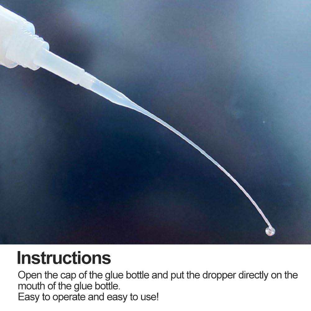 215 Stück Kleber Micro Tips - Präzise Applikatoren Für Sekundenkleber