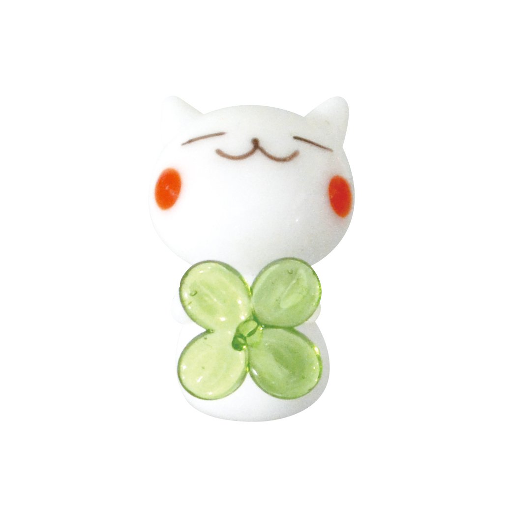 【希少品】 ネコのガラスカード \"Kevät metsä\" 希少品】 ネコのガラスカード 