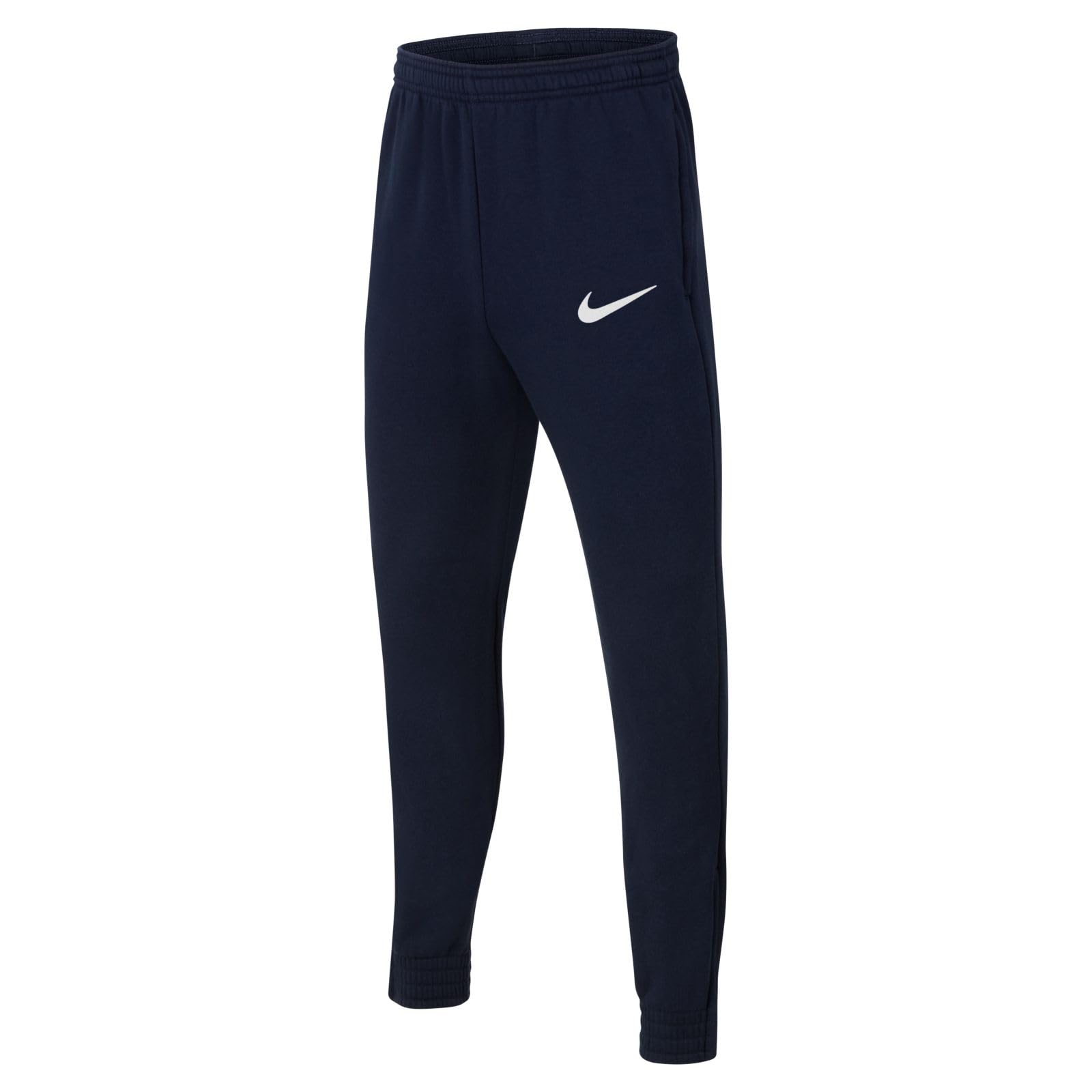 Nike Jungen Y Nk FLC Park20 Pant Kp Jogginghose, Obsidian/White/White, XL EU