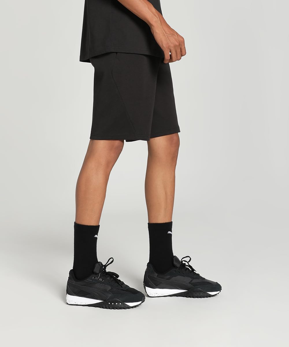 PUMA - Rad/Cal Shorts 9'' Dk, Pantaloncini in Maglia Unisex - Adulto L Puma Black - Immagine 2