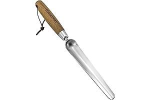 Haliaeetus Seeding Tools, Stainless Steel Garden Planting Trowel for Repotting