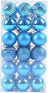 wuitopue Christmas Decorations Xmas Ornaments Sale Clearance 36PCS Christmas Xmas Tree Ball Bauble Hanging Home Party Ornament Decor 4CM for Xmas Holiday Party Decor Outdoor Lawn Yard Garden