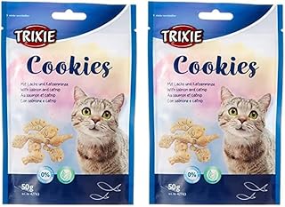 Trixie 42743 Cookies mit Lachs und Catnip, 50 g(2er Pack) product image