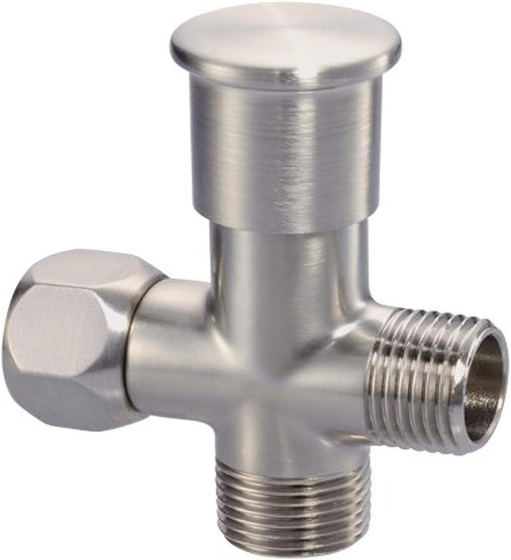 Danze D481350BN Push Pull Showerarm Diverter, Brushed Nickel