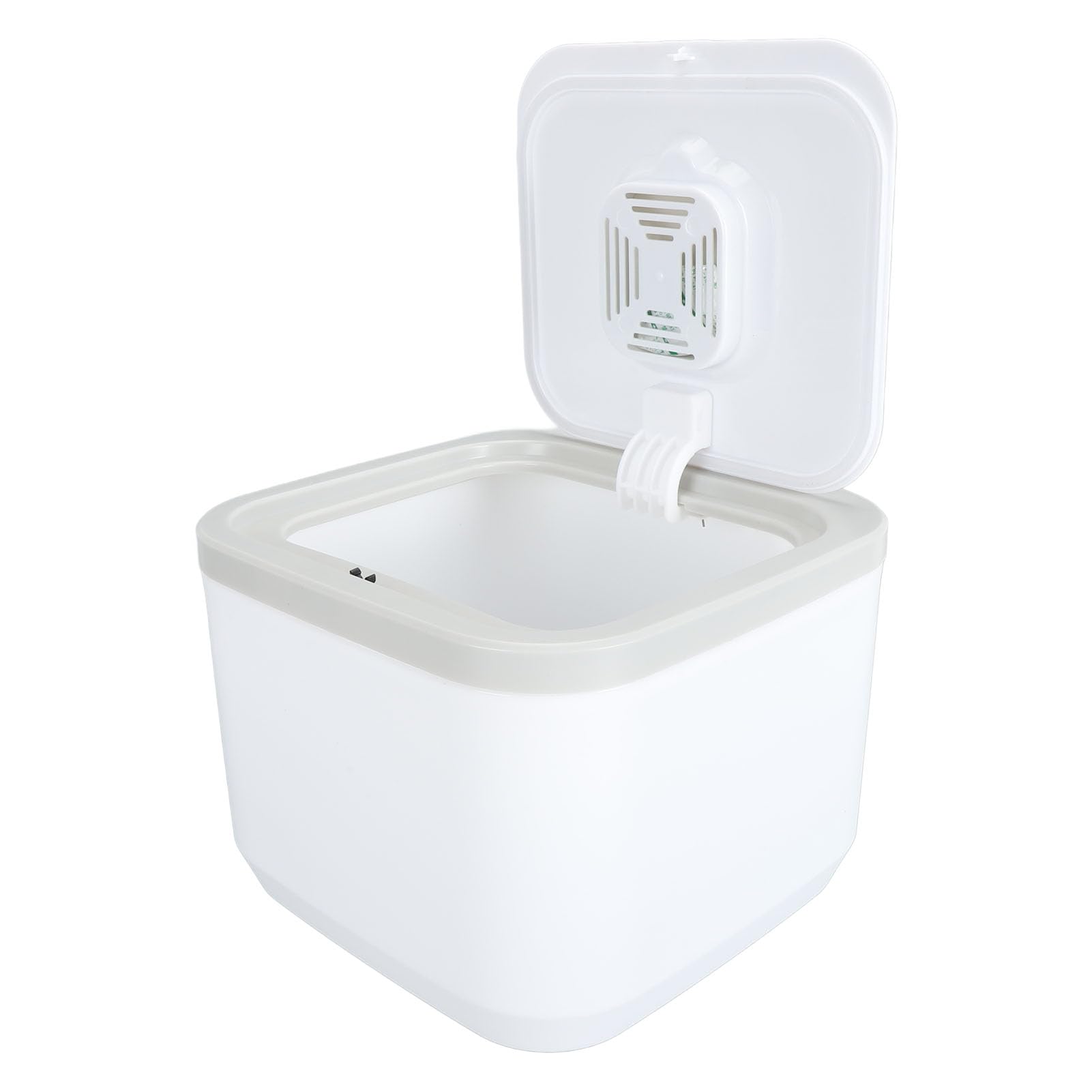 Contenitore per Riso Ermetico con Coperchio per Organizzazione di Grande capacità Scatola Portaoggetti Impilabile in ABS Sicuro 1 unità (Capacità di 15 kg/33,1 libbre)