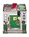 Melissa & Doug Deluxe Wooden Doorbell House & 1 Scratch Art Mini-Pad Bundle (02505)