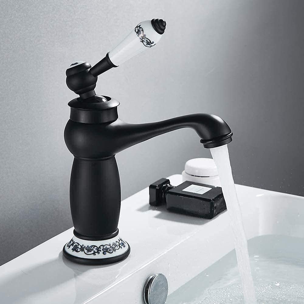 Robinet chromé pour évier de cuisine et lavabo de salle de bains chic