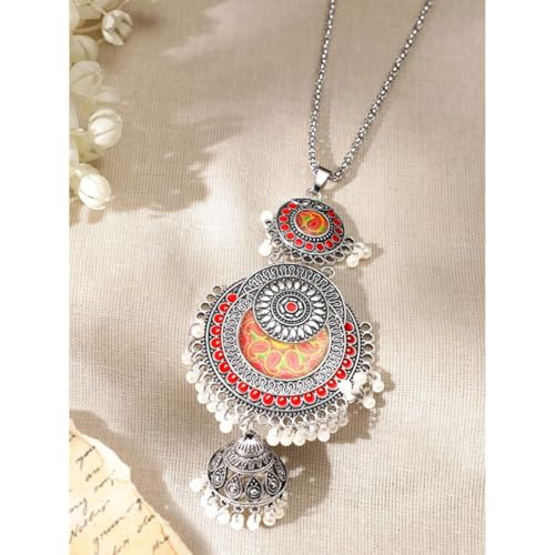 Image of Rubans Demi Fine Stainless Steel Pendant Chain Daily Gift for Women & Girls