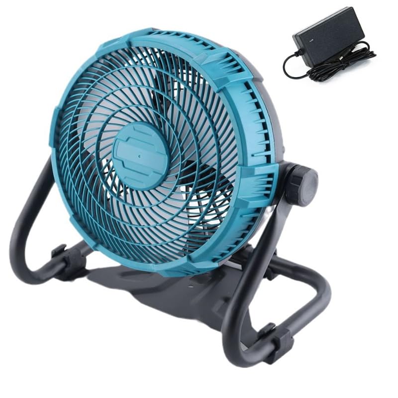 18V充電式扇風機　充電器・バッテリーセット　キャンプ　イベント　災害時に！ Amazon | 携帯扇風機 卓上扇風機 12インチ充電式 キャンプ アウトドア