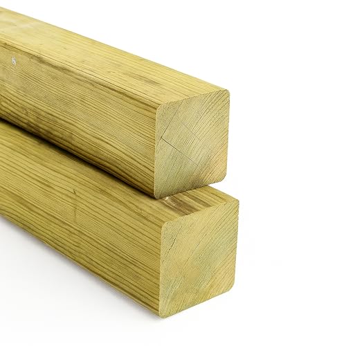 Pfosten Kantholz Kiefer imprägniert 70x70 mm Länge 80 cm Konstruktionsholz 4-seitig glatt gehobelt Pfosten Kantholz Kiefer imprägniert 70x70 mm Länge 80 cm Konstruktionsholz 4-seitig glatt gehobelt