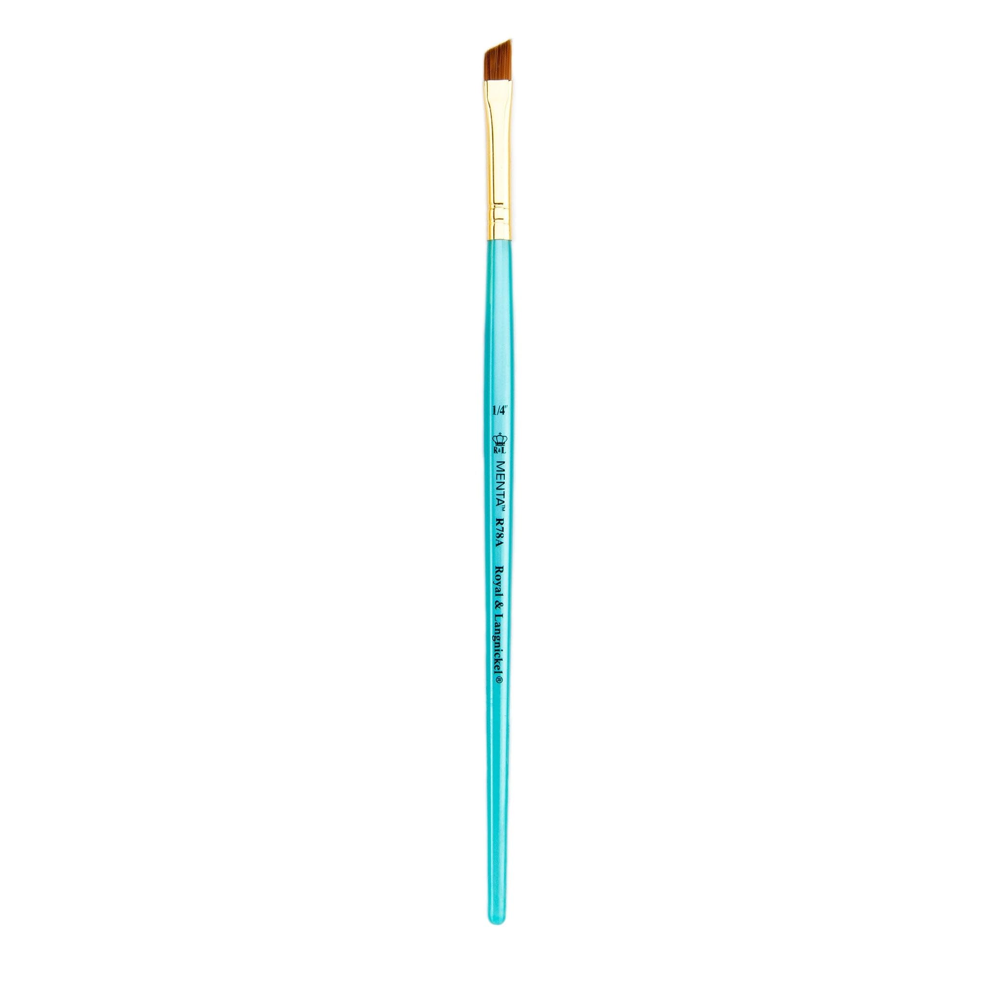 Menta Synthetic Sable Angular Brush - 1/2