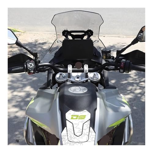 Protège réservoir moto caoutchouc Valico 900DSX antidérapant et robuste