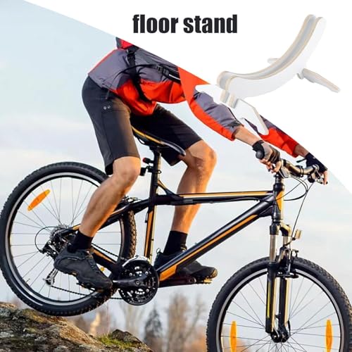 Présentoir en bois haut de gamme et support de vélo au sol stable - 4
