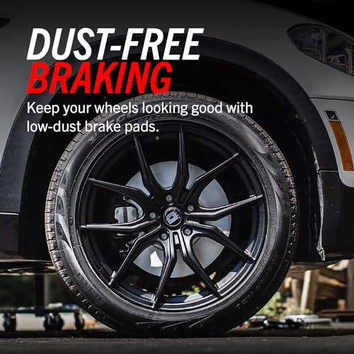 Image of PowerStop Front and Rear Brake Kit for Ford Mustang 2015-20 - Fully-Coated Disc Rotors with Z17 Ceramic Brake Pads Replacement, CRK6808