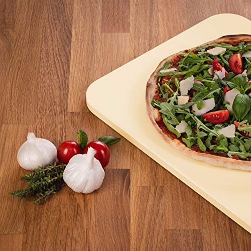 Blumtal Pizza Stone Set with Free Pizza Peel Pizza Stones for Oven