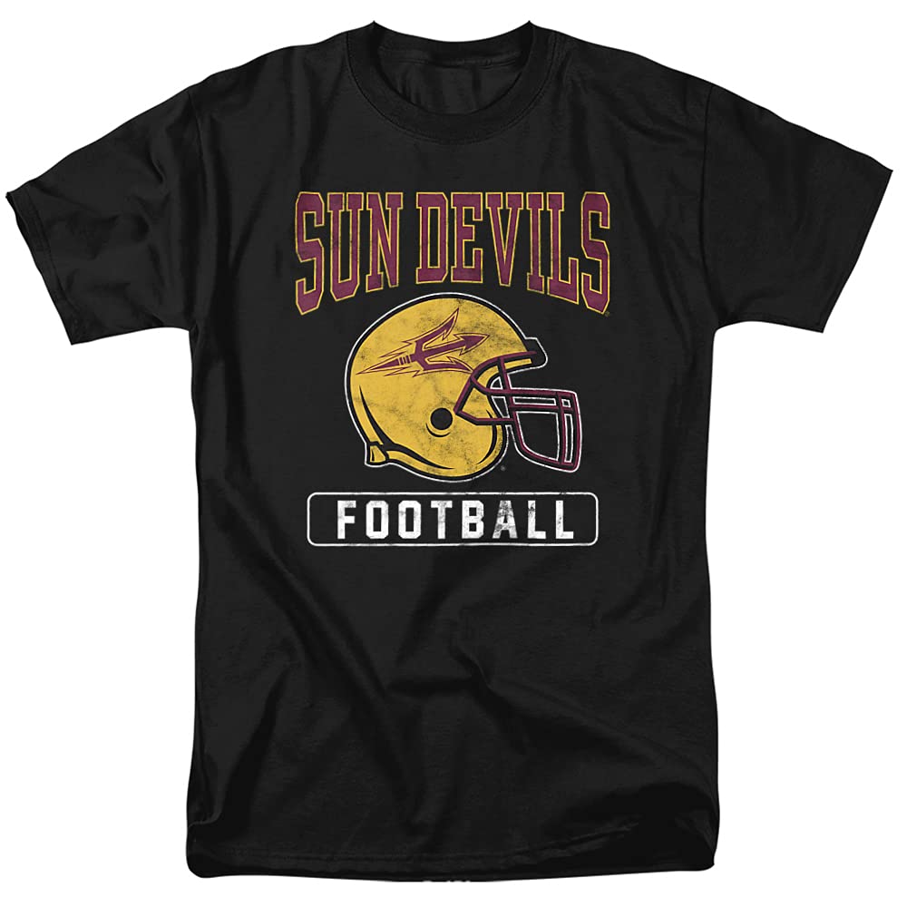 Arizona State University Official Football Helmet Unisex Adult T Shirt