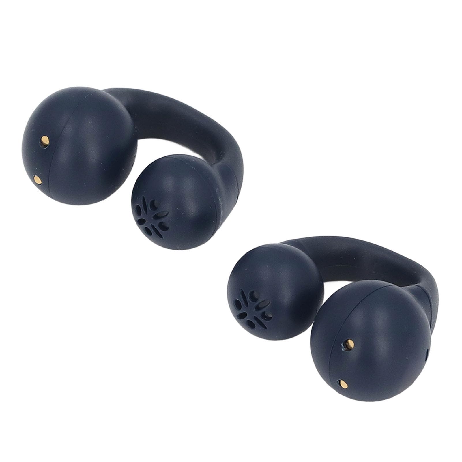 Słuchawki z Otwartymi Uszami, Bezprzewodowe Słuchawki Douszne Bluetooth 5.3, 40 Godzin Odtwarzania, Odporne na Pot, Szybkie ładowanie Sportowe Słuchawki z Etui ładującym do (BLUE)