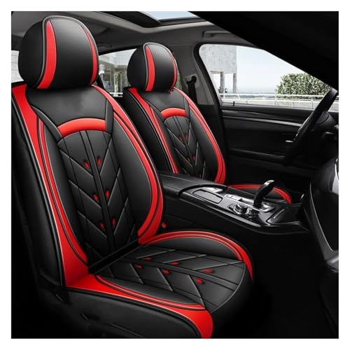 Housse de siège voiture pour VW Polo Golf Passat et Tiguan | Set noir 2 places