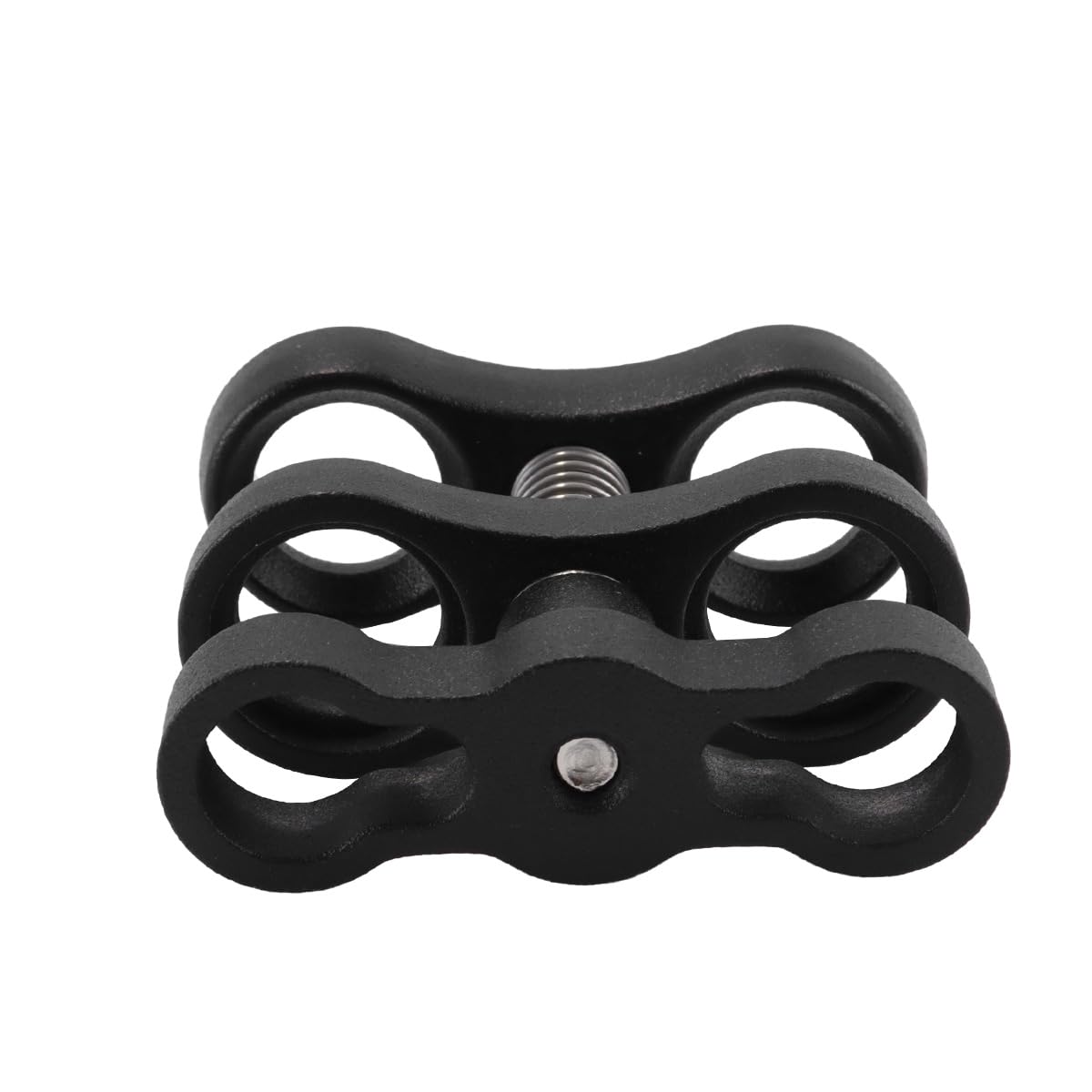 Riven 4 Stück Aluminium Kugelklemme Halterung, Kugelklemme Unterwasserhalterung, für Unterwasser-Tauchen Licht Arme Tray System