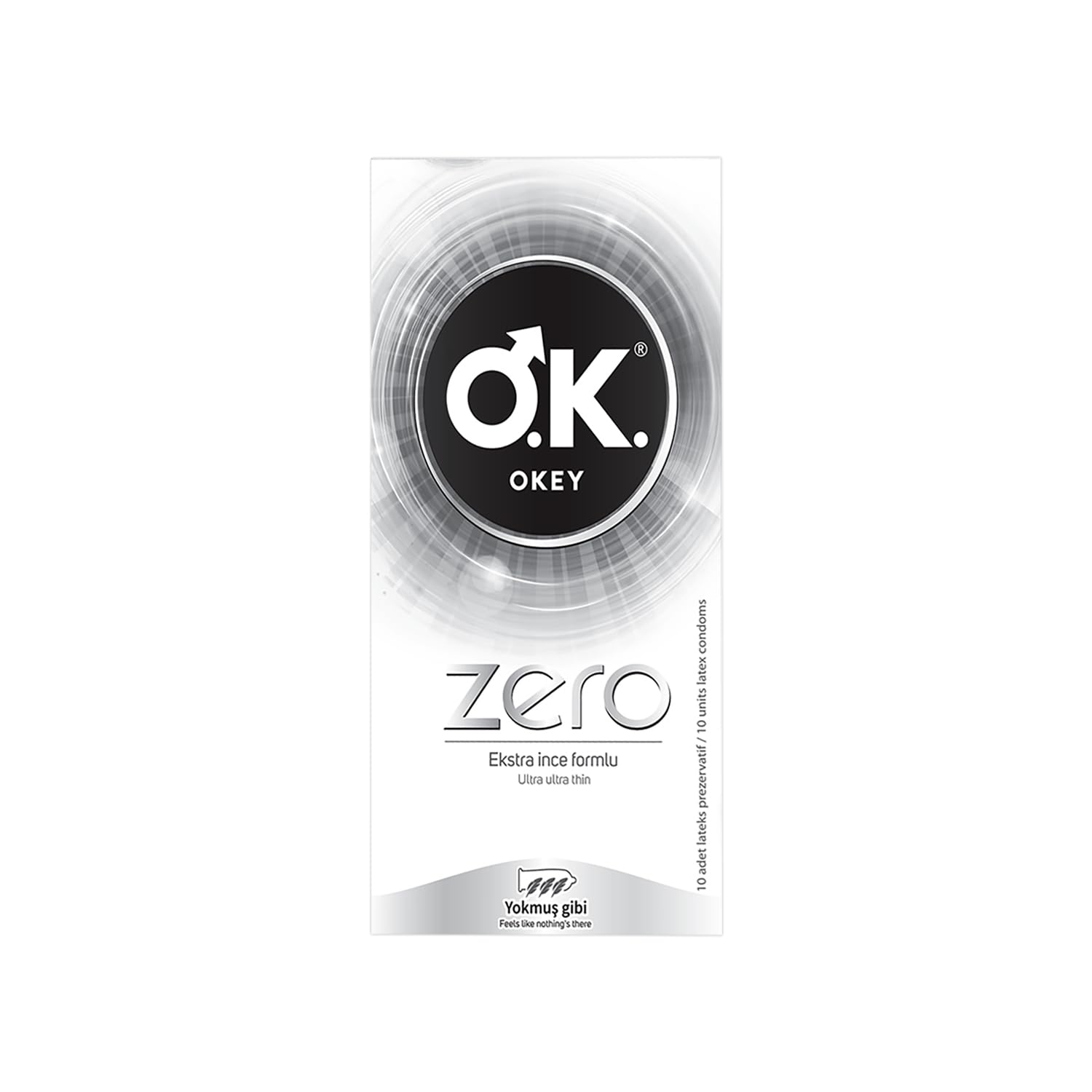 Okey Zero Prezervatif 10 Adet