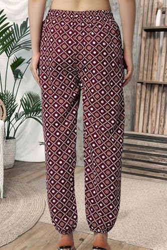Image of POPWINGS Casual Ethnic Bagru Print Long Slit Skirts for Women || Cotton Long Slit Skirt for Women || Stylish Women Long Skirt for Summer