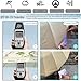 Folding umbrella for rain and sun UPF 50+ UV Protection Windproof waterproofing and Strong Travel Essentials for Men Womens Umbrella 16 Ribs Wooden Handle Flower Travel Umbrella Compact