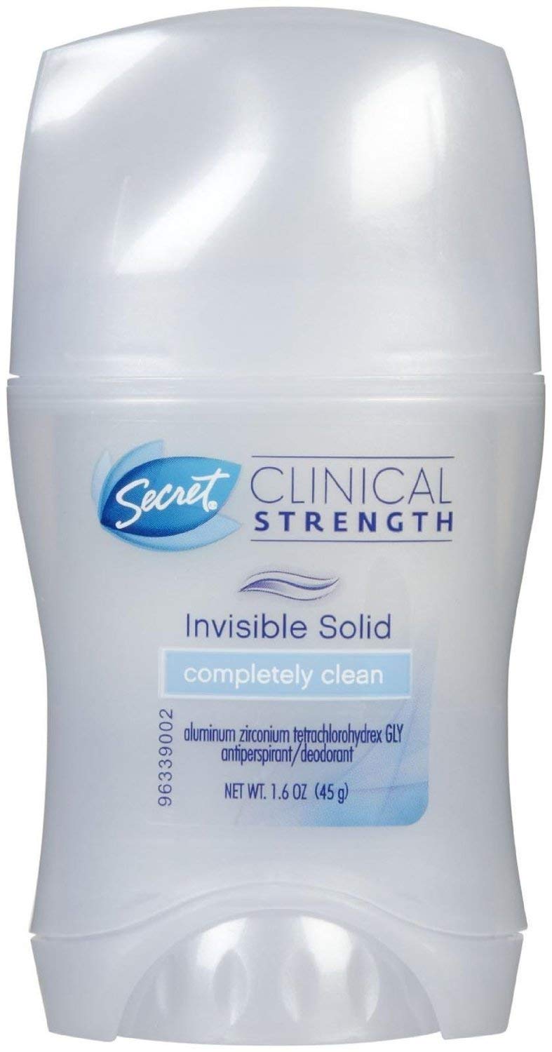Sec Clinical Is Completly Size 1.60z Secret Clinical Invisible Solid Completely Clean 1.6z