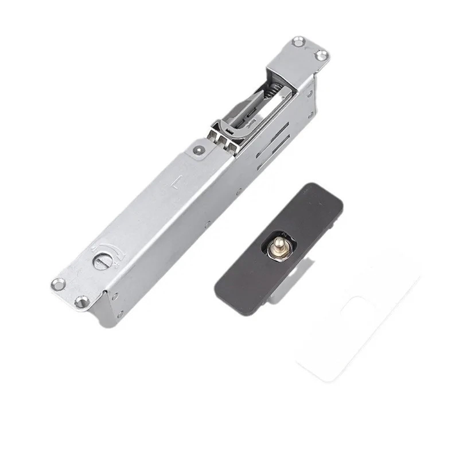 Invisible Hydraulic Buffer Silent Door Closer Invisible Home Interior Household(Left 60KG)