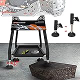Dirt Bike Stand Motorcycle Lift Stand Panel Stand Super Rugged Dirt Bike Moto Removable for Most Mot