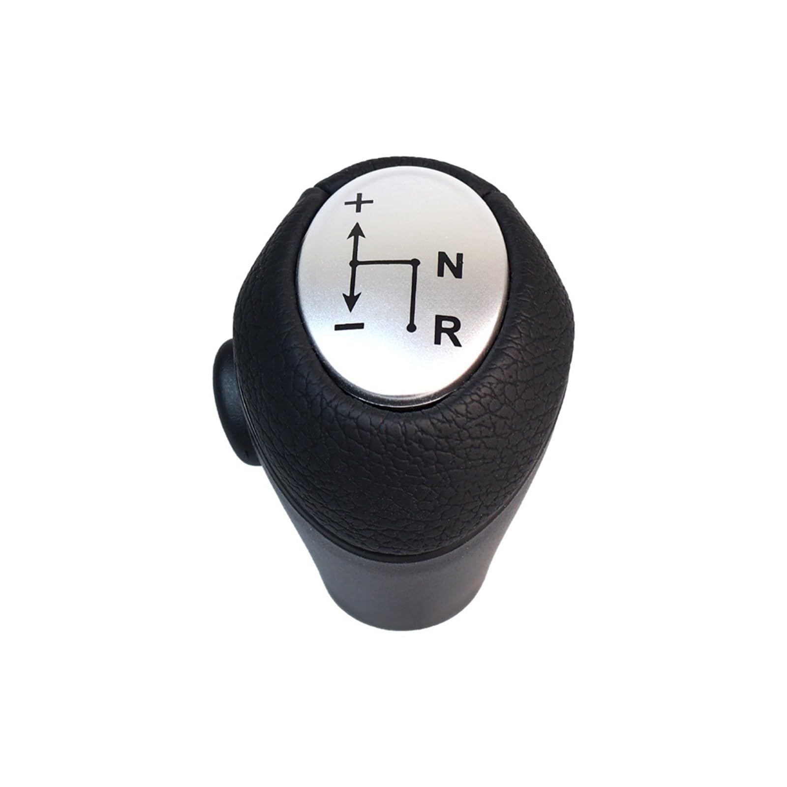 Uifcog Silver Gear Shifter Knob For Smart For Fortwo For Cabrio 451 450 Automatic Transmission Shift Lever Interior Decorate(Silver)
