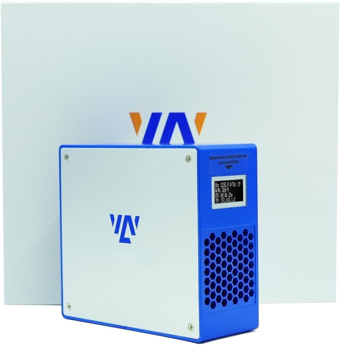 BeLuckyMan Bitcoins Miner with 1TH/S, Lottery Crypto Miner with SHA-256 Asic Chip BM1366 Solo Miner, Lottery Miner Portable V7 Micro Silent Cryptocurrency Home Use