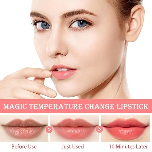 Asuso Color Changing Lipstick,Crystal Flower Lip Gloss thumb #6