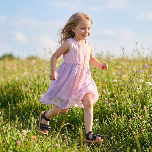 Image of Trary Toddler Sandals for Baby Girls Boys Summer Sandals Cute Kids Shoes Lightweight Open Toe Sandals Beach Holiday Unisex Child Sandals