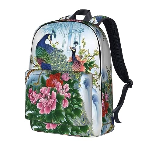 Sac à dos papillon et pierre mixte - Modèle classique léger et imperméable - 2