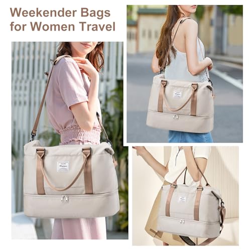 50L Weekend Duffel with Shoe Compartment