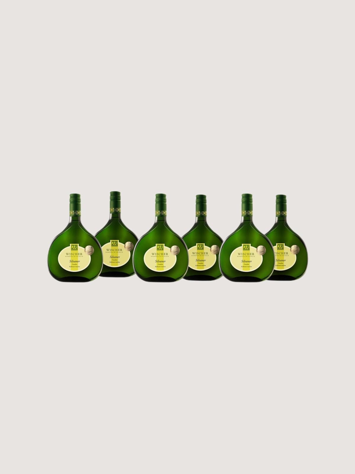 WEIN WISCHER Weißwein Silvaner trocken Kabinett [1 x 4,5 l] Obereisenheimer Höll Weingut Wischer - Tafelfreuden Frankenwein jetzt genießen!