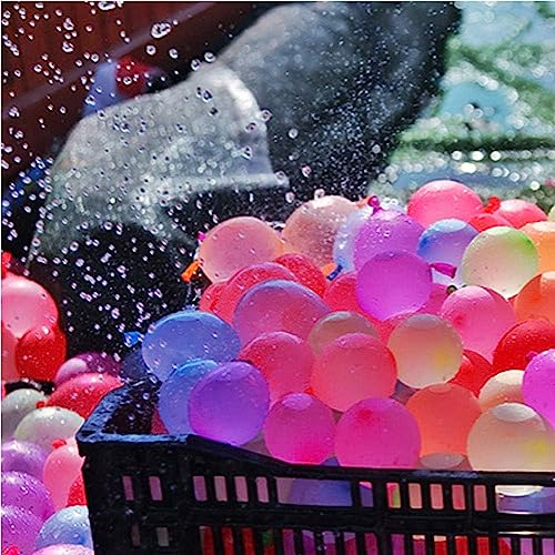 Image of Rozi Decoration Holi Water Balloons Multicolor for Rang Barse - Pack of 500 Pcs Rubber Balloons for Happy Holi Celebration