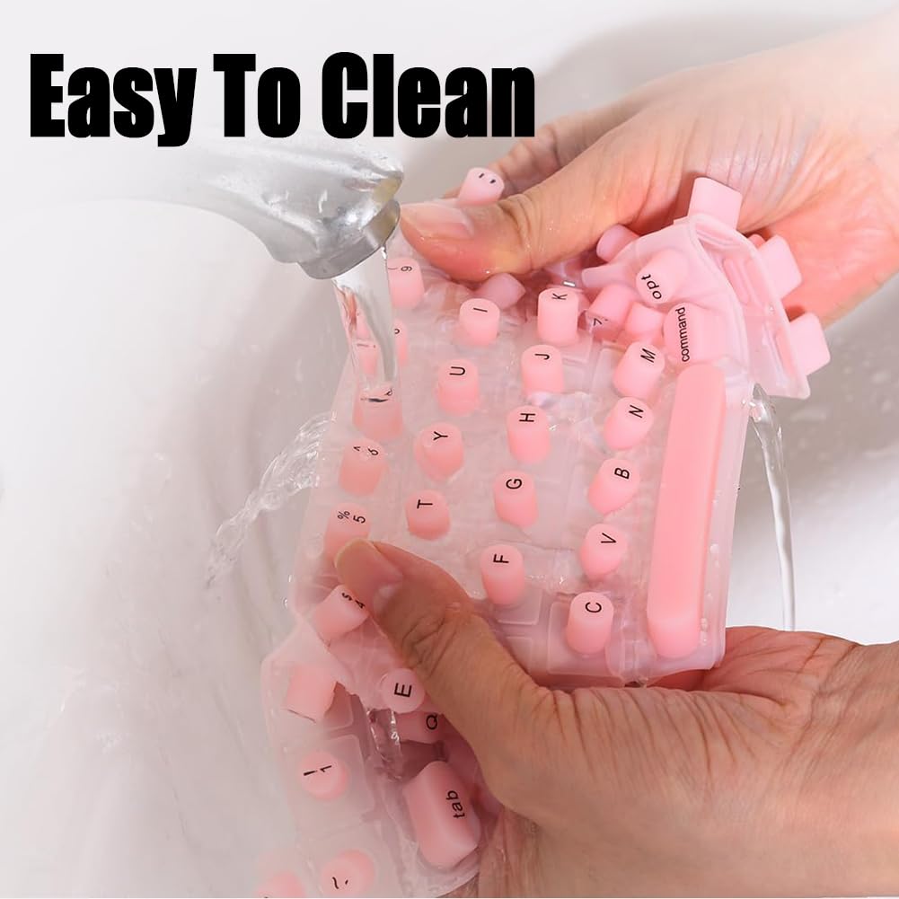 Autocollants Silicone Pour Clavier (ongles Longs) - Réutilisables, Antidérapants, Plusieurs Couleurs, Protection Confort Frappe