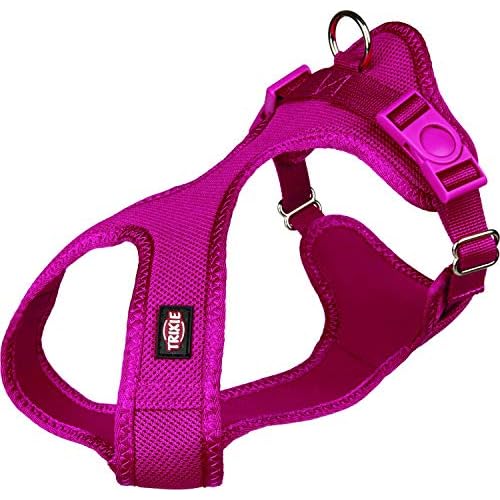 TRIXIE Soft Hundegeschirr, 35–60 cm x 20 mm, Fuchsia